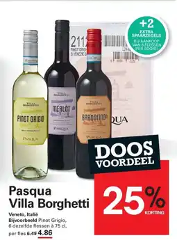 Sligro Pasqua villa borghetti aanbieding
