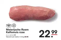 Sligro Meierijsche roem kalfsmuis rose aanbieding