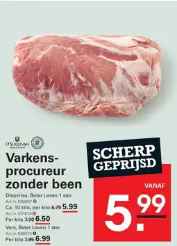 Sligro Varkensprocureur zonder been aanbieding