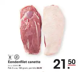 Sligro Eendenfilet canette aanbieding