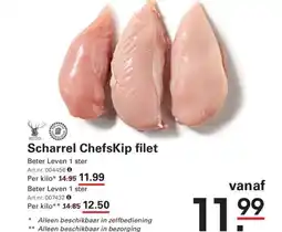Sligro Scharrel chefskip filet aanbieding