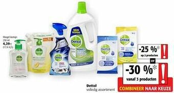 Colruyt Dettol wasgel jasmijn aanbieding