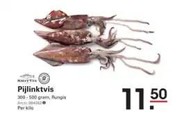 Sligro Pijlinktvis aanbieding