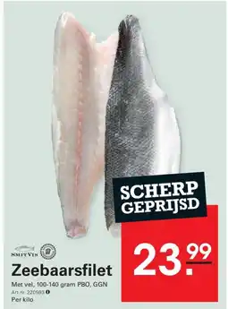 Sligro Zeebaarsfilet aanbieding
