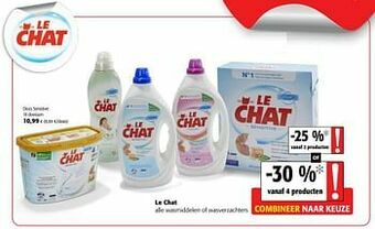 Colruyt Le chat discs sensitive aanbieding