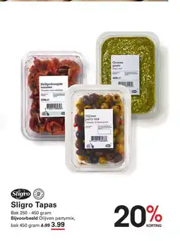 Sligro Sligro tapas aanbieding