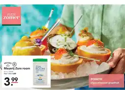 Sligro Meyerij zure room aanbieding