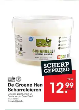 Sligro De groene hen scharreleieren aanbieding