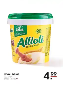 Sligro Chovi allioli aanbieding