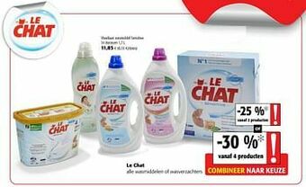 Colruyt Le chat vloeibaar wasmiddel sensitive aanbieding