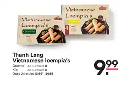 Sligro Thanh long vietnamese loempia's aanbieding