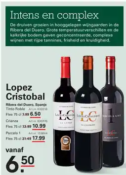 Sligro Lopez cristobal aanbieding