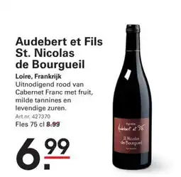 Sligro Audebert et fils st. nicolas de bourgueil aanbieding