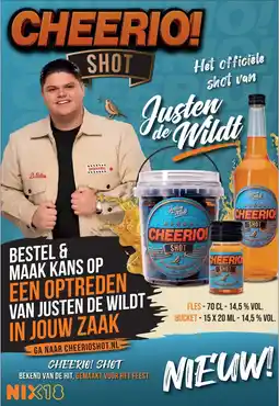 Sligro Cheerio! shot aanbieding