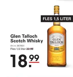 Sligro Glen talloch scotch whisky aanbieding