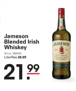 Sligro Jameson blended irish whiskey aanbieding