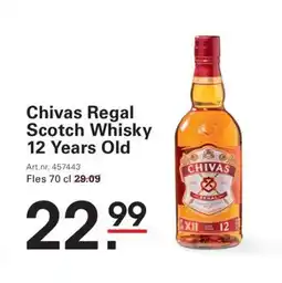 Sligro Chivas regal scotch whisky 12 years old aanbieding