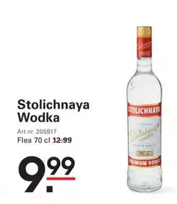 Sligro Stolichnaya wodka aanbieding
