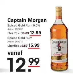 Sligro Captain morgan aanbieding