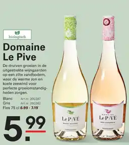 Sligro Domaine le pive aanbieding