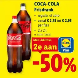 Lidl Coca-Cola Frisdrank aanbieding