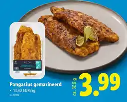 Lidl Pangasius gemarineerd aanbieding