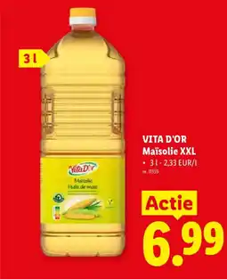 Lidl Vita d'or Maïsolie XXL aanbieding