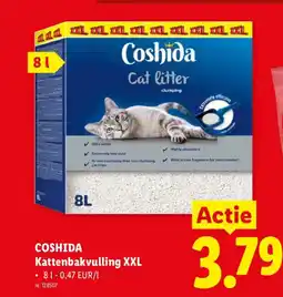 Lidl Coshida Kattenbakvulling XXL aanbieding