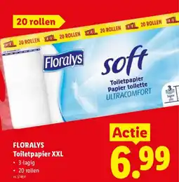 Lidl Floralys Toiletpapier XXL aanbieding