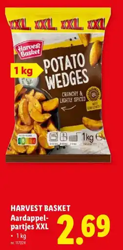 Lidl Harvest Basket Aardappel partjes XXL aanbieding