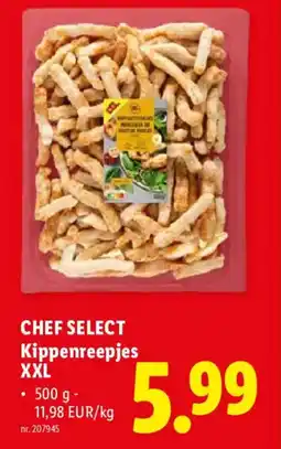 Lidl Chef Select Kippenreepjes XXL aanbieding