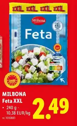 Lidl Milbona Feta XXL aanbieding
