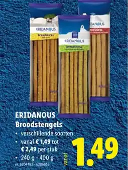 Lidl Eridanous Broodstengels aanbieding