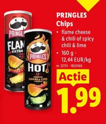 Lidl Pringles Chips aanbieding