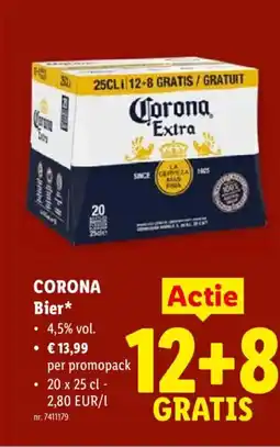 Lidl Corona Bier aanbieding