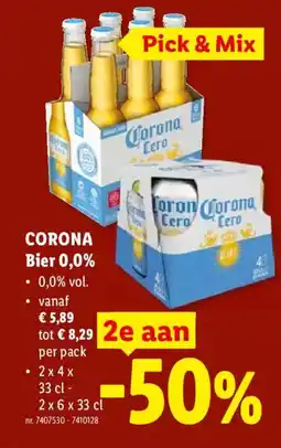 Lidl Corona Bier aanbieding