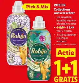 Lidl Robijn Collections wasverzachter aanbieding