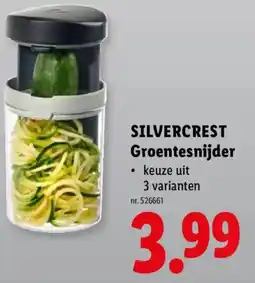 Lidl Silvercrest Groentesnijder aanbieding