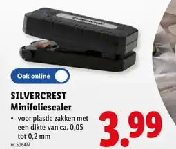 Lidl Silvercrest Minifoliesealer aanbieding