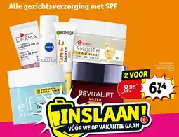 Kruidvat 2 x Kruidvat dagcrème Smooth Q10 SPF30 aanbieding