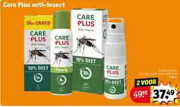 Kruidvat 2 x anti-insect spray 50% Deet aanbieding