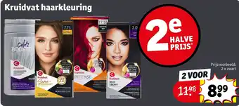 Kruidvat Kruidvat haarkleuring aanbieding