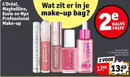Kruidvat L’Oréal, Maybelline, Essie en Nyx Professional Make-up aanbieding