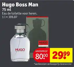 Kruidvat Hugo Boss Man aanbieding