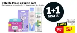 Kruidvat Gillette Venus en Satin Care aanbieding