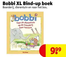 Kruidvat Bobbi XL Bind-up boek aanbieding