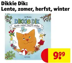 Kruidvat Dikkie Dik: Lente, zomer, herfst, winter aanbieding
