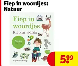 Kruidvat Fiep in woordjes: Natuur aanbieding