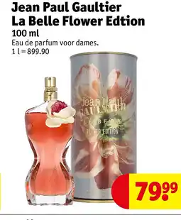 Kruidvat Jean Paul Gaultier La Belle Flower Edtion aanbieding