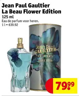 Kruidvat Jean Paul Gaultier La Beau Flower Edition aanbieding